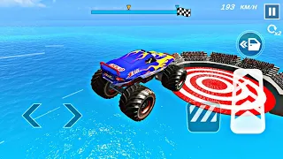 Monster Truck Mega Ramp Extreme Racing🥶 - Truck Stunts Driving - Android Game - Ep-188