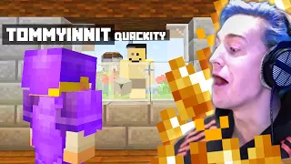 Ninja and TommyInnit HILARIOUS Minecraft trolling! w/ @Quackity & @Tubbo​