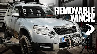 Overland Skoda Yeti - Recovery Points and Receiver Hitch!
