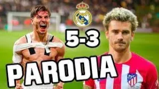 Canción Real Madrid vs Atletico Madrid 5 3 Parodia YOUNG MIKO    BZRP Music Sessions
