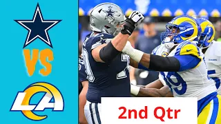 Dallas Cowboys vs. Los Angeles Rams Highlights 2nd QTR Full HD | NFL Week 8, 2023