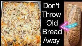 Don't Waste Leftover Bread, Try This And The Result Is Impressive/ Easy And Delicious Recipe