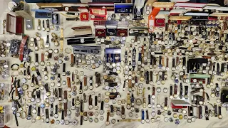 BIGGEST HAUL OF VINTAGE WATCHES!!! 583 pieces in MARCH 2024 Tudor Oris Tissot Omega Doxa Squale etc