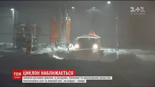Італійський сніговий циклон "Мартіна" насувається на Україну