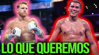 Queríamos a Canelo Alvarez vs David Benavidez NO Jaime Munguía