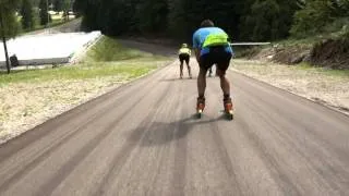 Ruhpolding downhill rollerski