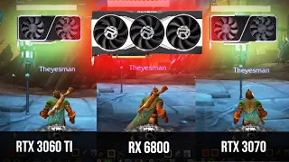 RX 6800 Review (VS. 3070 and 3060 Ti)