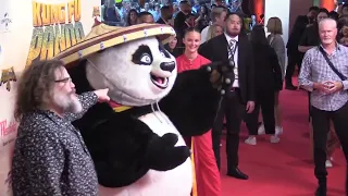 Kung Fu Panda 4 Australian Red Carpet Premiere with Jack Black