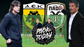 PAOK Today Live: Η μεγάλη μάχη τίτλου ΑΕΚ - ΠΑΟΚ πιθανές 11άδες το τροχαίο του αληταρά Μπράντον!