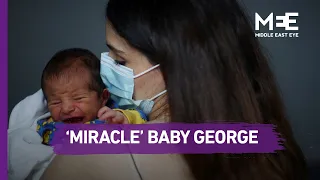 Beirut explosion: 'Miracle' baby George born during the blast