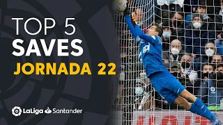 LaLiga TOP 5 Saves Matchday 22 LaLiga Santander 2021/2022