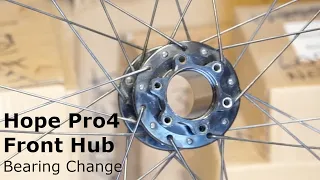 Hope Pro4 Front Hub Bearing Change - BearingProTools