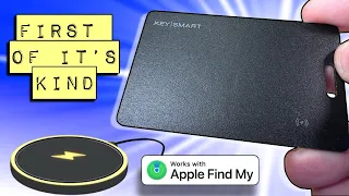 World's First "Wireless Charging" Apple Find My Tracker - KeySmart SmartCard