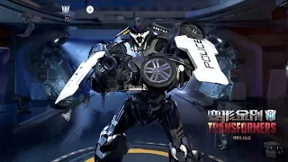 TRANSFORMERS Online 变形金刚 - Barricade The Last Knight Skin vs Weapons Stop The PayLoad Gameplay