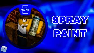 How to get the SPRAY PAINT badge.[Roblox:The Hunt]Roblox (EVENT)