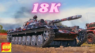 T-100 LT 18K Spot Damage & T-100 LT  17K  World of Tanks Replays