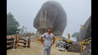 Incredible trek to Buddha Footprint up in the clouds at Chanthaburi, Thailand