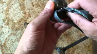 How to open a Black Diamond Spot Headlamp to add or remove batteries