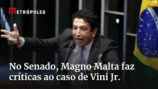 “Cadê os defensores da causa animal que não defendem o macaco?”, diz senador sobre caso Vini Jr.