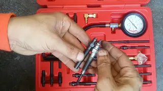 Compression Test using (Master Gas/Diesel Compression Tester) Part 1