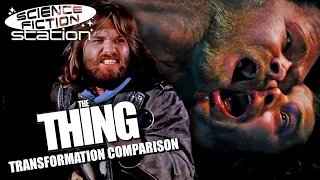 The Thing vs. The Thing: Transformation Comparison | Science Fiction Station