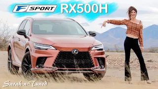 Neat Engineering! // 2023 Lexus RX500 Hybrid FSport Review