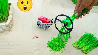 diy tractor top most creative science project | mini tractor | @sunfarming7533