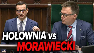 HOŁOWNIA ripostuje MORAWIECKIEGO w Sejmie!