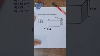 Geometria Espacial! #Matemática #enem #concursos #educação