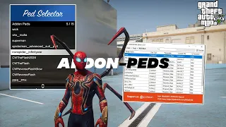 How To Install Addon-Peds w/ Fix | GTA-5-MODS | 2021