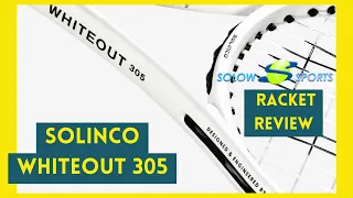 Solinco Whiteout 305 Tennis Racket Review