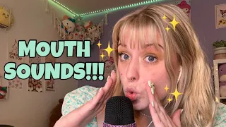 ASMR Ultimate Guide to Mouth Sounds! Wet, Dry, Fast, Slow, Inaudible Whispering, Teeth Tapping ✨💗