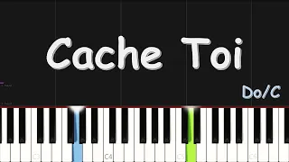 Athoms - Cache Toi | EASY PIANO TUTORIAL BY Extreme Midi