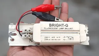 GAK HARUS BELI MAHAL!!! Buat INVERTER dari Trafo Lampu bekas