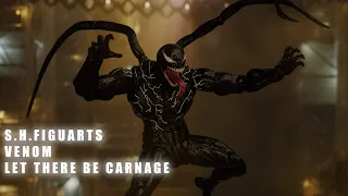 REVIEW : S.H.Figuarts Venom - Let there be Carnage | ヴェノム | Marvel | SHF Venom | Unbox