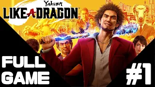 Yakuza: Like a Dragon Full Walkthrough Gameplay – PS4 Pro No Commentary {PART 1 OF 2}
