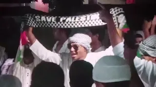 G2R (Negeri Haya) Dendangkan lagu Sahur sambil bentangkan SAVE PALESTINA ✔ seru + viral