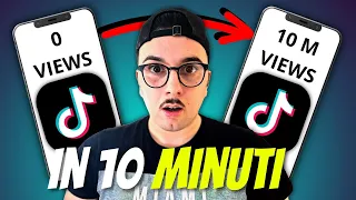 Come ottenere 1 MILIONE di Visualizzazioni in 10 MINUTI ! (Trucchi per andare VIRALI su TIKTOK)