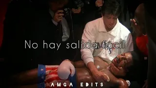 No Easy Way Out - Robert Tepper || Rocky Balboa & Apollo Creed (Subtitulado español)