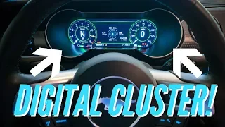 Mustang GT Digital Cluster [Every menu, Option, Setting]