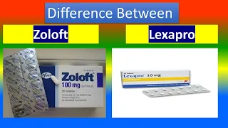 Distention Between Zoloft and Lexapro