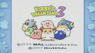 CGRundertow KIRBY'S DREAM LAND 3 for Super Nintendo Video Game Review