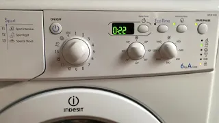 Indesit IWD61450 Washing Machine - Unbalanced Spin