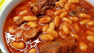 Thinking about what to make for lunch and dinner? How to make Beans and meat in tomato sauce.