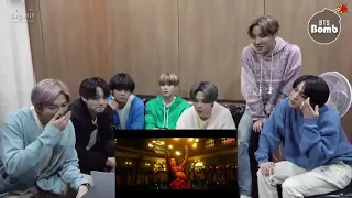 BTS reactions on saki saki bollywood song