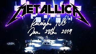 Metallica Live Concert Clips Raleigh NC 1 28 19