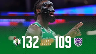 Full Game Highlights: Celtics get 50th win of the season with 132-109 win over Sacramento Kings