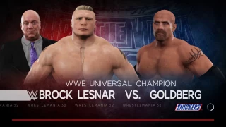 WrestleMania 33 | Brock Lesnar VS Goldberg 2