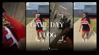 High School Cheer Small Vlog + Junior Varsity Game Day ||moreofjoann