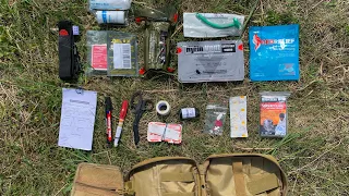 IFAK (individual first aid kit). Індивідуальна бойова аптечка.